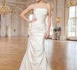 Satin Mermaid Wedding Dresses Beautiful Style 6275 Meerjungfrau Kleid Mit asymmetrisch Drapiertem