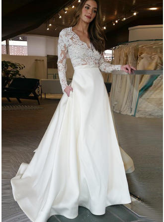 Satin Trumpet Wedding Dresses Elegant Lace Wedding Dress Trends From Spring 2019 Bridal Wedding