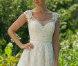 Scoop Neck Wedding Dresses Inspirational Style Illusion Scoop Neckline Gown with Lace