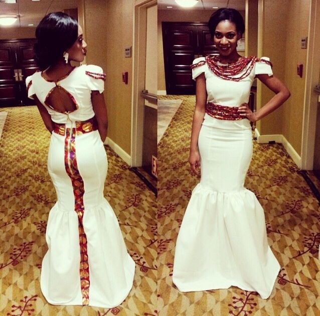 Second Marriage Dresses Elegant Wedding Dresses Traditional African Wedding Dress
