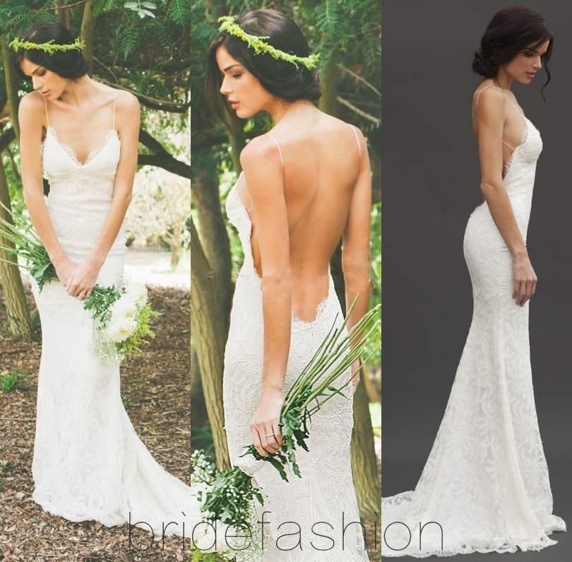 Sexy Back Wedding Dresses Fresh Y Backless Wedding Dress Collections – Fashion Dresses