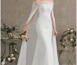 Sheath Wedding Dresses Lovely [us$ 146 00] Sheath Column F the Shoulder Court Train Chiffon Wedding Dress Jj S House