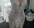 Shimmer Wedding Dress Luxury Luxurious Crystal Wedding Dresses