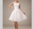 Short Beaded Wedding Dress Inspirational to Buy White Short Wedding Dresses Sweetheart Beads