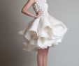 Short Black and White Wedding Dresses Awesome after Wedding Dress Wedding afterparty Dress