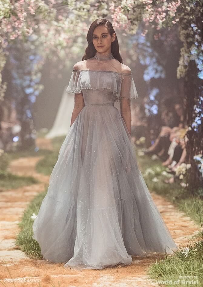 Short Blue Wedding Dresses Best Of Paolo Sebastian Spring 2018 Couture Collection
