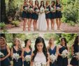 Short Blue Wedding Dresses Unique Mix and Match Navy Blue Bridesmaids
