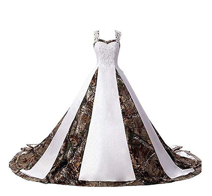 Short Camouflage Wedding Dresses Fresh Kaitaijidian Women S Straps Camouflage Wedding Dresses for Bride Long Camo Bridal Gowns Plus Size