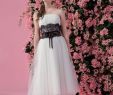 Short Coloured Wedding Dresses Inspirational Black Lace Belt & Short Wedding Dress