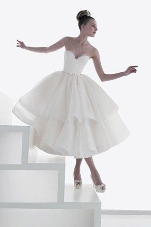 Short Ivory Wedding Dress Fresh Ballerina Inspired Wedding Dresses