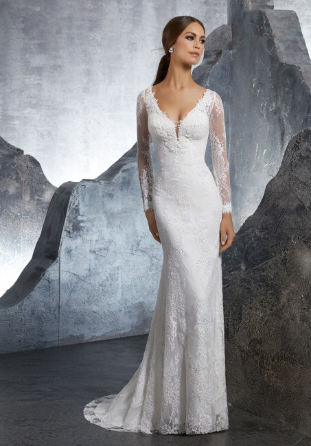 mori lee 5613 kimi long sleeve fitted wedding dress 01 285