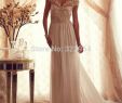 Short Sleeve Wedding Dress Fresh Elegant See Through Beading Corset Chiffon Anna Campbell