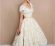 Short Wedding Dresses with Sleeves New 1950 S Tea Length Vintage Wedding Dresses V Neck Short Sleeve Light Champagne Bridal Gowns Custom Made Short Reception Dress