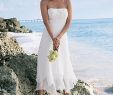 Short White Beach Wedding Dresses Lovely Informal Beach Wedding Dress