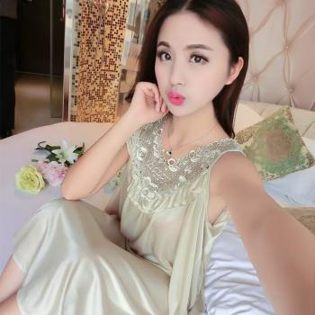 Silk and Lace Lovely Summer Y Lace Short Sleeves Silk Pajamas Buy Sleep