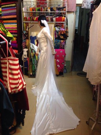 Silk Bridal Beautiful Wedding Dress Picture Of Gia Huy Silk Tailor Shop Hue