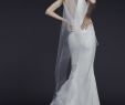 Silk Crepe Wedding Dresses Luxury Vera Wang Fall 2015 V Neckline Silk Crepe Wedding Gown