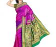 Silk Price New ishin Green and Pink Art Silk Paithani Saree