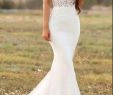Silk Sheath Wedding Dress Best Of Y Mermaid White Wedding Dresses Spaghetti Straps Lace Satin Trumpet Garden Gowns Country Style Bridal Gowns Handmade Vestidos De Noiva Wedding