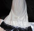 Silky White Dresses Best Of Stunning Vtg Silky White Half Slip 24 to 40 Waist Stunning