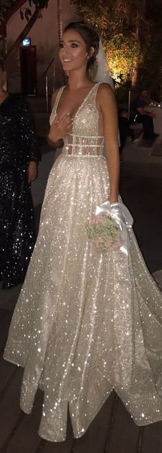 Silver Sequin Wedding Dress Awesome 338 Best Sparkly Wedding Dresses Images In 2019