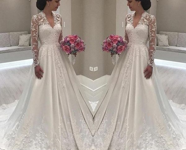 Simple and Cheap Wedding Dresses Elegant Discount Modest Simple A Line Cheap Wedding Dresses Lace