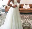 Simple and Cheap Wedding Dresses Unique Elegant A Line V Neck Outside Ivory organza Cheap Wedding