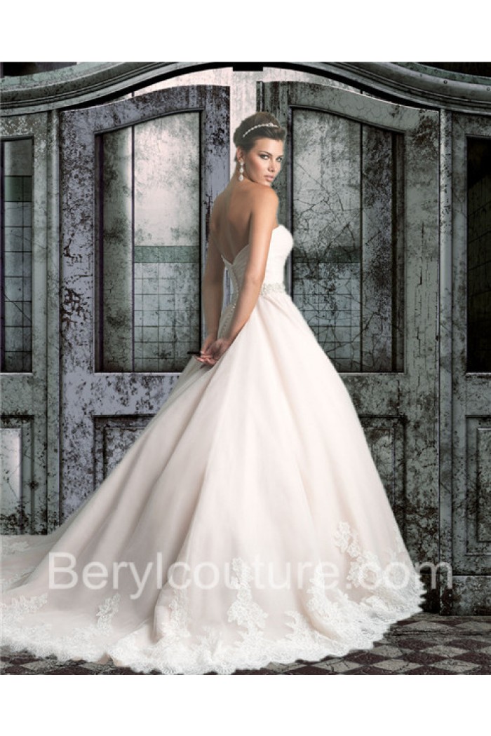 tulle ball gown wedding dress beautiful extremely simple ball gown strapless champagne colored tulle lace