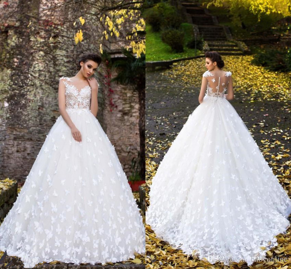 Simple Beautiful Wedding Dress Elegant Discount New Simple Elegant Cap Sleeves A Line Wedding