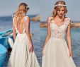 Simple Dresses to Wear to A Wedding New Discount Simple Design Bohemian A Line Beach Wedding Dresses 2019 V Neck Backless Lace Appliques Floor Length Customize Bridal Gowns Plus Size Line