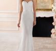 Simple Fitted Wedding Dresses New Sheath Long Full Lace Wedding Dress Simple Y Lace Bridal