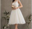 Simple Knee Length Wedding Dresses Lovely Cheap Wedding Dresses