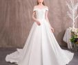 Simple Satin Wedding Dresses Fresh Princess Wedding Dresses with Shoulders Buy Wedding Dresses