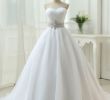 Simple White Wedding Dress New White Wedding Dresses Strapless Bridal Dress organza Wedding