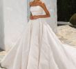 Size 0 Wedding Dress New Justin Alexander Geometric organza Trim On Strapless Ball Gown 8880 Wedding Dress Sale F
