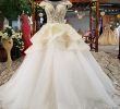 Size 10 Wedding Dress Awesome 2019 Luxury Lebanon Wedding Dresses Illusion Neckline Short Sleeve Lace Up Back Overskirts Cascading Ruffles 3d Applique Garden Bridal Gowns