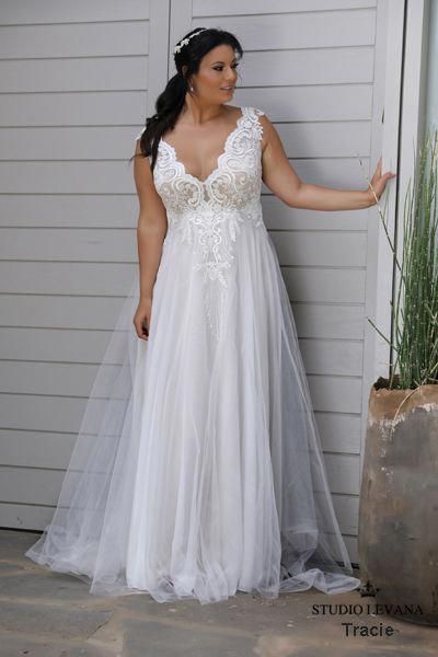 Size 2 Wedding Dresses Lovely Plus Size Wedding Gowns 2018 Tracie 2