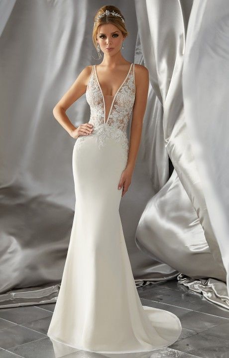 Skirt and top Wedding Dress Lovely Mori Lee Bridal 6870 Weddings In 2019