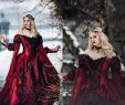 Sleeping Beauty Wedding Dresses Elegant Discount New Gothic Sleeping Beauty Princess Me Val Burgundy and Black Wedding Dress Long Sleeve Lace Appliques Victorian Masquerade Bridal Gowns