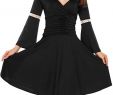 Slimming Dresses to Wear to A Wedding Fresh Od Lover Women Bell Sleeve Crossover Ruched Waist Slimming Swing Flare Cocktail Dress