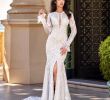 Slinky Wedding Dress Inspirational Sleeved Mermaid Wedding Dress Val Stefani Gadot D8167