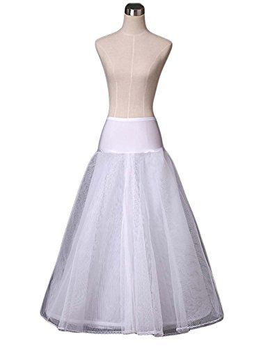 Slips for Wedding Dresses Best Of Women S A Line Tulle Petticoat Crinoline Underskirt Slips