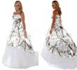 Snow Camo Wedding Dresses Fresh Discount Vintage Country Camo Wedding Dresses 2019 Sweetheart Lace Up Corset Back Sweep Train Real Tree Camouflage Bohemian Bridal Wedding Gown Simple