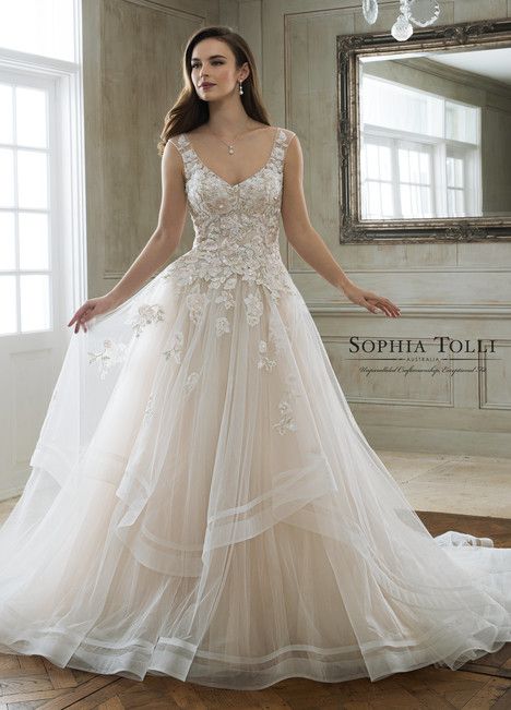 Sophia tolli Wedding Dresses Elegant Maia Y Bridal Dress From the 2018 Collection by