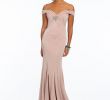Special Occasion Dresses for Wedding Guests New F Shoulder Metallic Knit Mermaid Dress