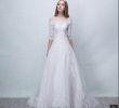 Steaming Wedding Dresses Awesome Discount Robe De Mariage New A Line White Lace Appliques Beaded Wedding Dress Court Train F the Shoulder Half Sleeve Modest Wedding Gowns Hot Sale
