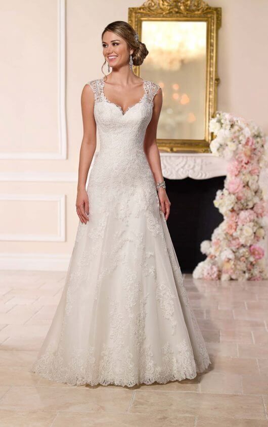 Stella York Wedding Dresses 2016 New A Line Sweetheart Wedding Dress