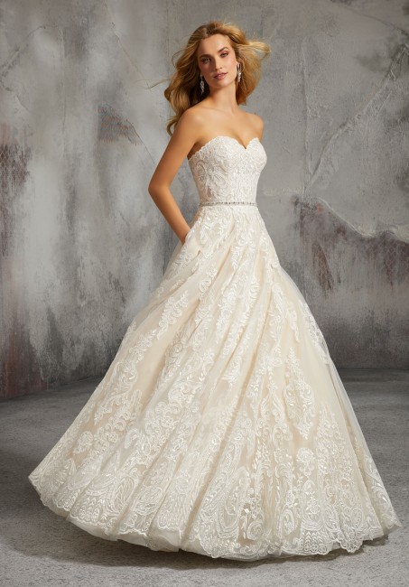 Strapless Sweetheart Wedding Dresses Luxury Mori Lee 8273 Lisa Dress Madamebridal