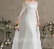 Stretch Wedding Dresses Elegant Sheath Column F the Shoulder Court Train Chiffon Wedding Dress