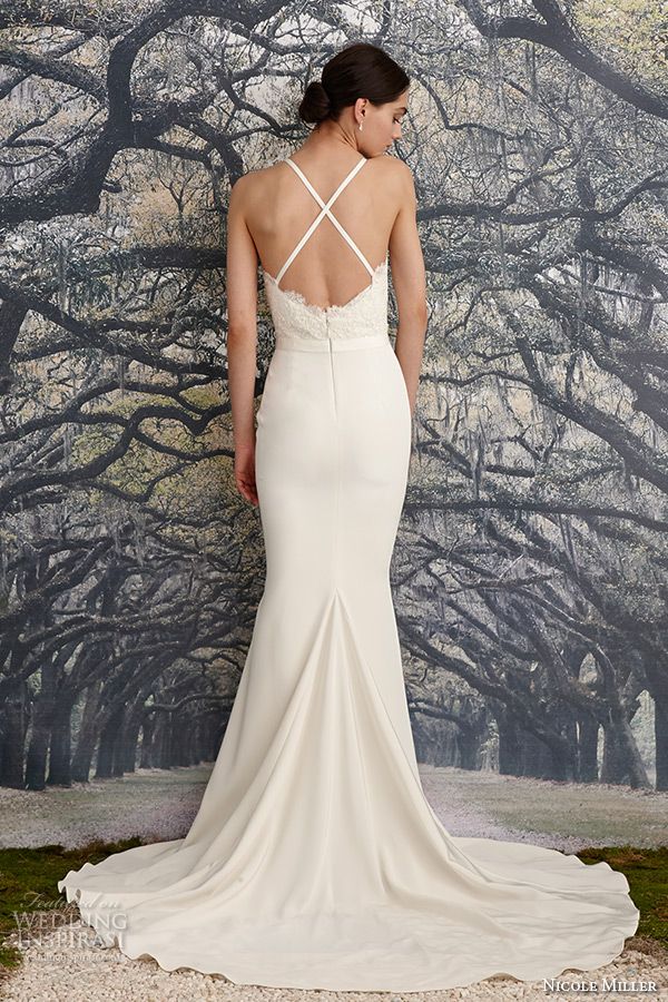 Stretchy Wedding Dress Unique Nicole Miller Bridal Spring 2016 Wedding Dresses